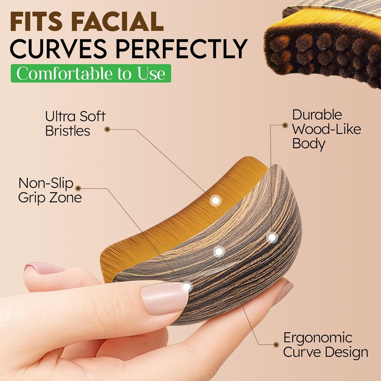 Sivra Lymphatic Face Brush - Healique